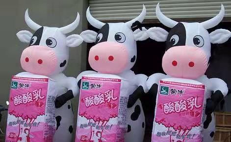安塞牛奶包装广告气模